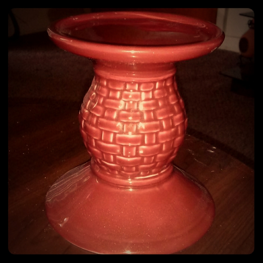 Longaberger candle holder